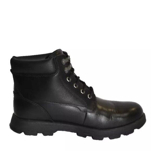 New! UGG Men\'s Stenton Mid Boot Plain Toe Black Size 9 US 1120990 DD403 main image 9